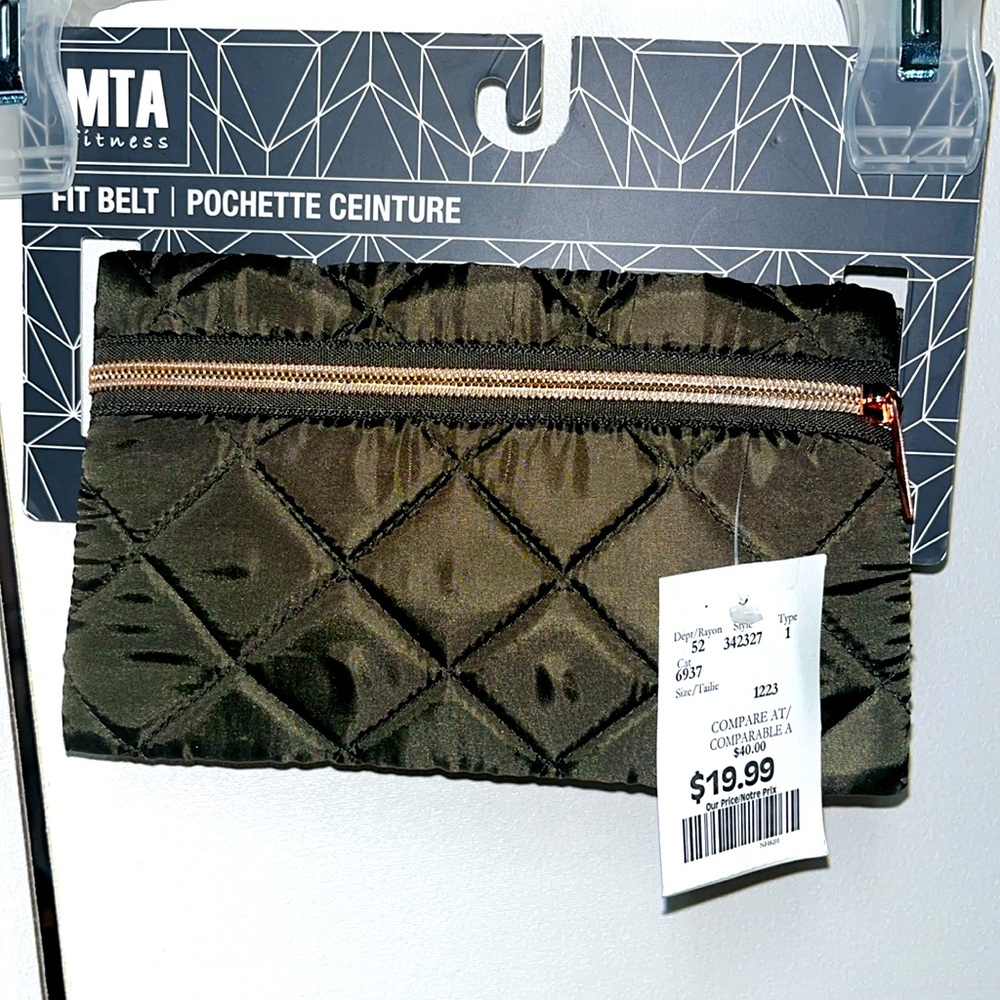 MTA FITNESS Fit Belt Pouchette Army Green NWT ‼️PRICE DROP ‼️ $5